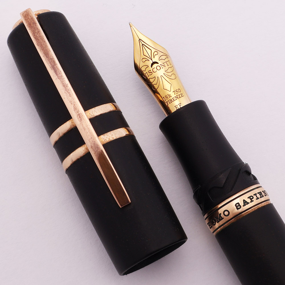 Visconti Homo Sapiens Fountain Pen - Bronze Age, Lava, Extra-Fine